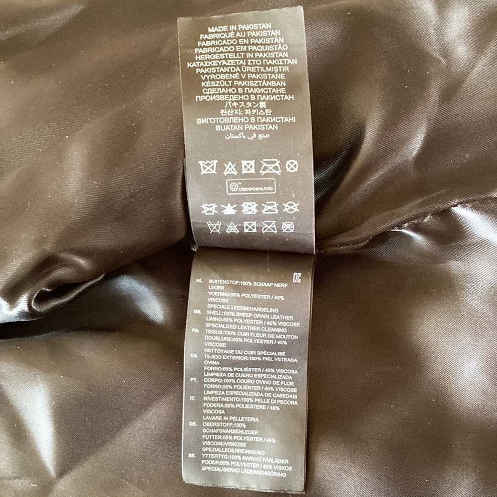 G Star Leather jacket - Picture 4 of 4